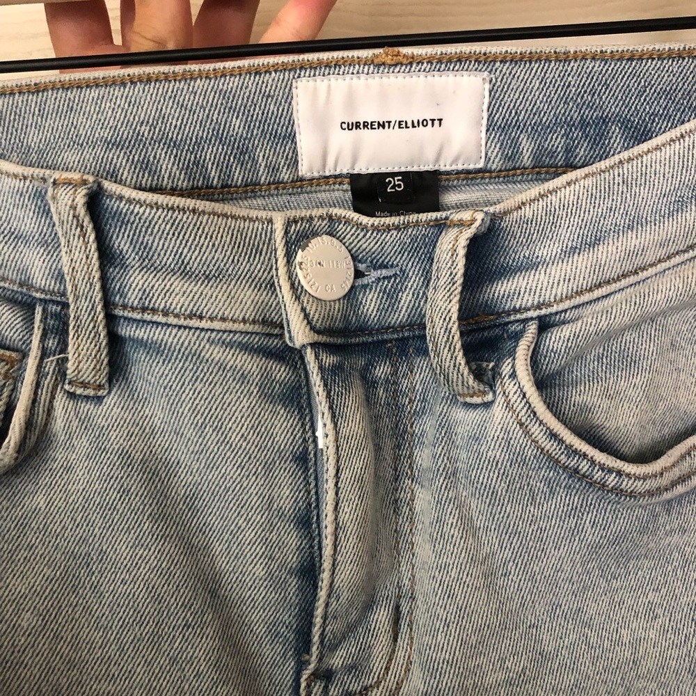 Current Elliot Skinny Jeans Size 25